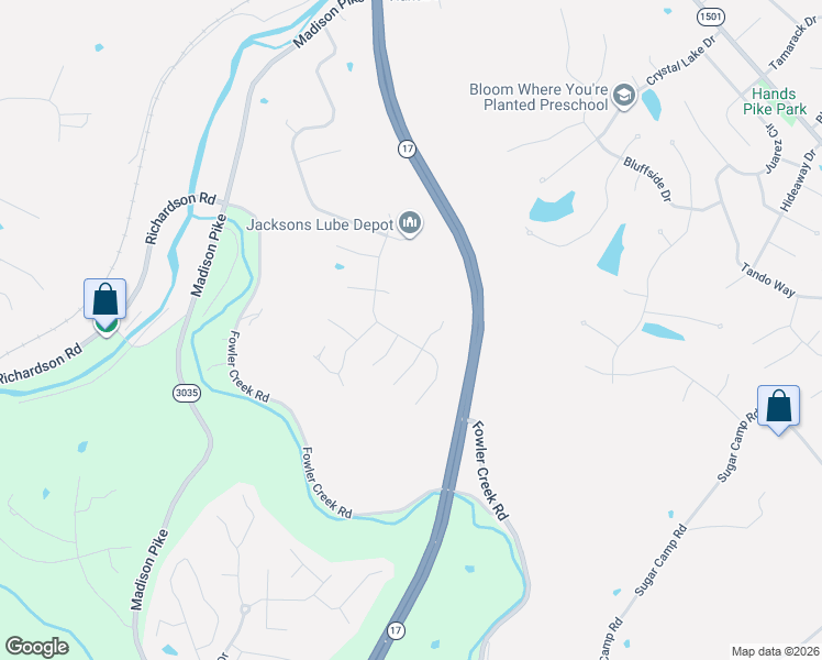 map of restaurants, bars, coffee shops, grocery stores, and more near 4480 Kidwell Lane in Fort Wright