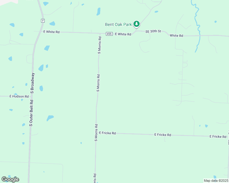 map of restaurants, bars, coffee shops, grocery stores, and more near 7411 South Morris Road in Oak Grove
