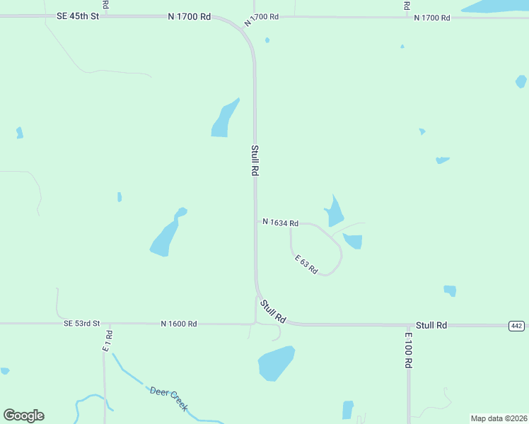map of restaurants, bars, coffee shops, grocery stores, and more near 1610 East 50 Road in Lecompton