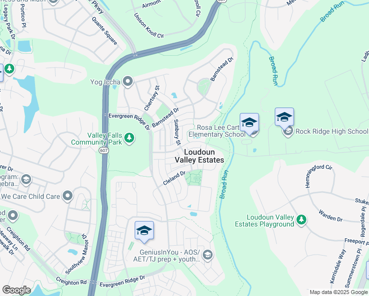 map of restaurants, bars, coffee shops, grocery stores, and more near 23140 Flora Mure Drive in Ashburn