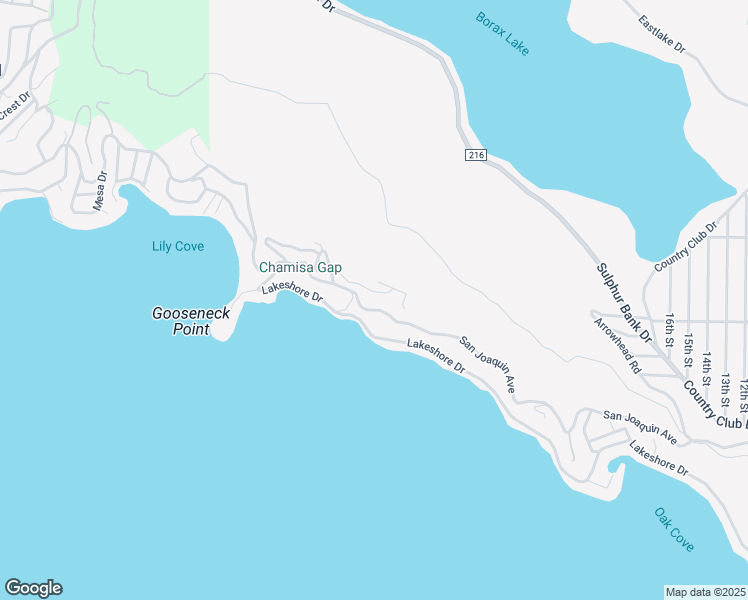 map of restaurants, bars, coffee shops, grocery stores, and more near 12390 Terrace Drive in Clearlake