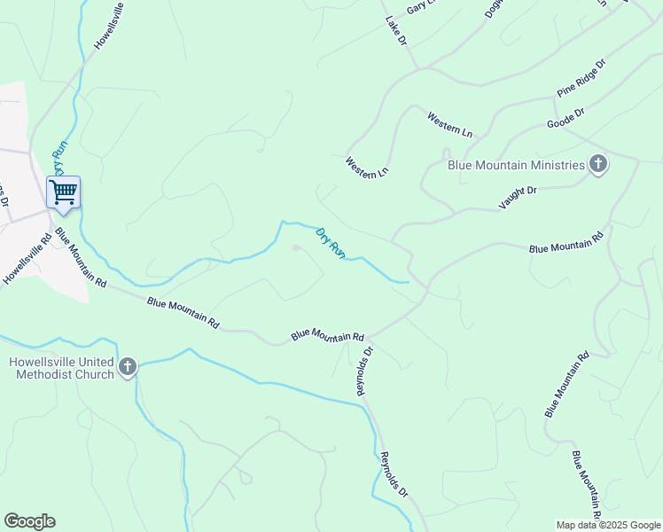 map of restaurants, bars, coffee shops, grocery stores, and more near 390 Hobbs Knob Road in Front Royal