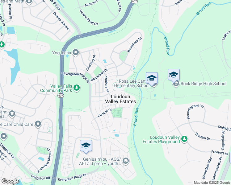 map of restaurants, bars, coffee shops, grocery stores, and more near 43229 Loudoun Reserve Drive in Ashburn