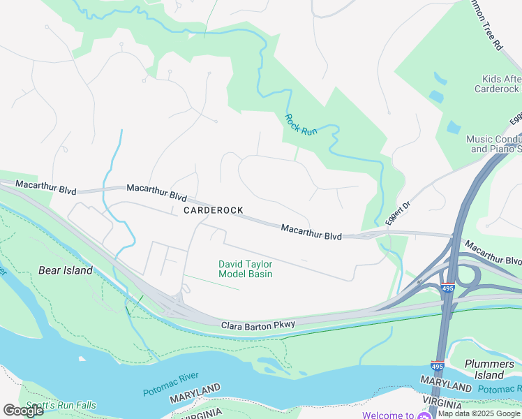 map of restaurants, bars, coffee shops, grocery stores, and more near 9120 Vendome Drive in Bethesda