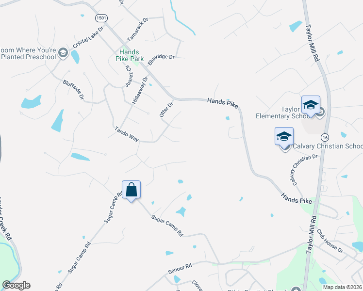 map of restaurants, bars, coffee shops, grocery stores, and more near 91 Pitman Court in Covington