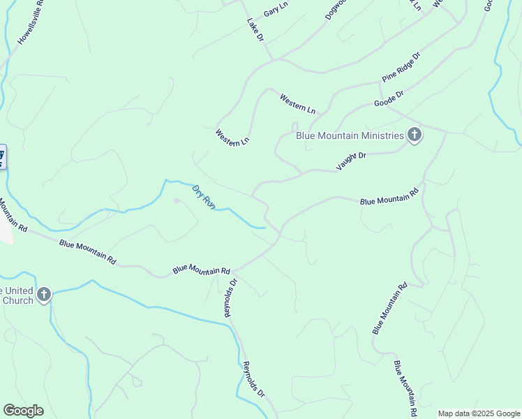 map of restaurants, bars, coffee shops, grocery stores, and more near 89 Cindy's Way in Front Royal