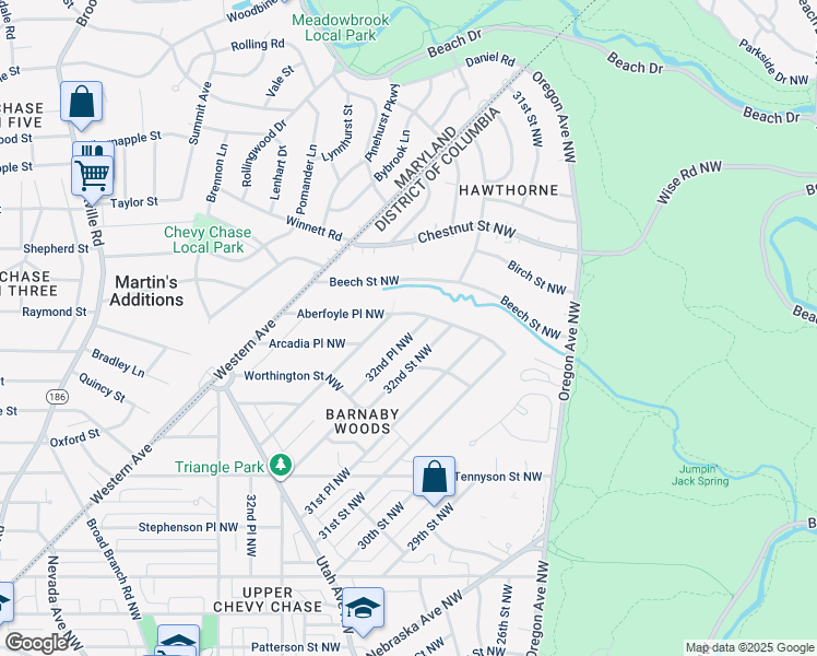 map of restaurants, bars, coffee shops, grocery stores, and more near 6688 32nd Place Northwest in Washington