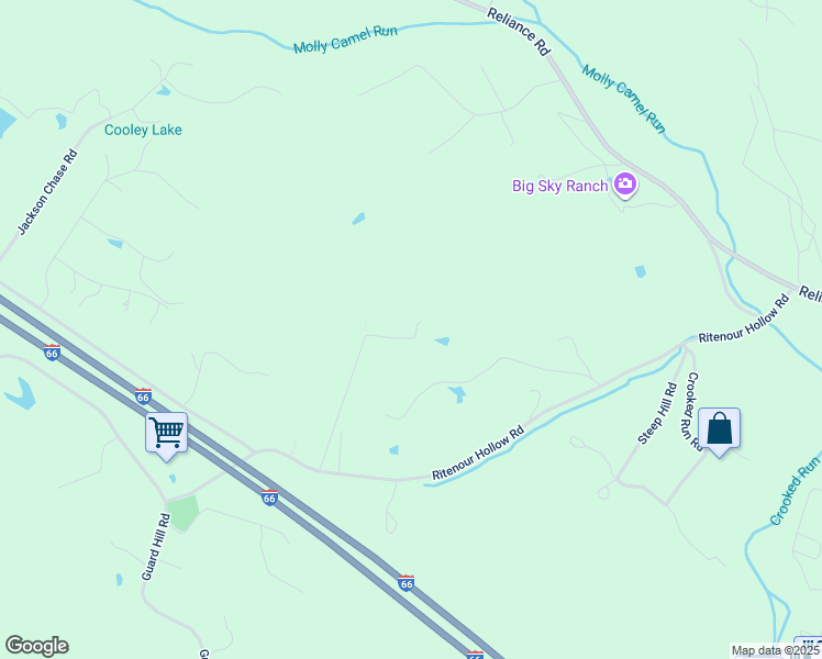 map of restaurants, bars, coffee shops, grocery stores, and more near 393 Quarter Horse Lane in Middletown
