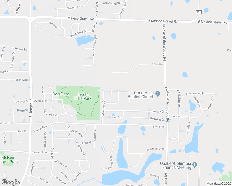 map of restaurants, bars, coffee shops, grocery stores, and more near 5504 Sandrock Drive in Columbia