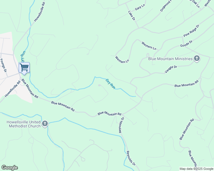 map of restaurants, bars, coffee shops, grocery stores, and more near 446 Hobbs Knob Road in Front Royal