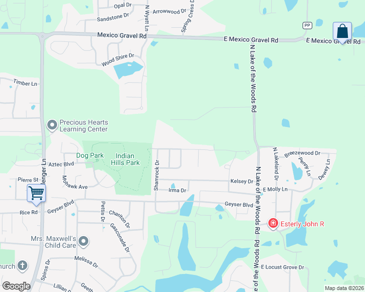 map of restaurants, bars, coffee shops, grocery stores, and more near 5504 Sandrock Drive in Columbia