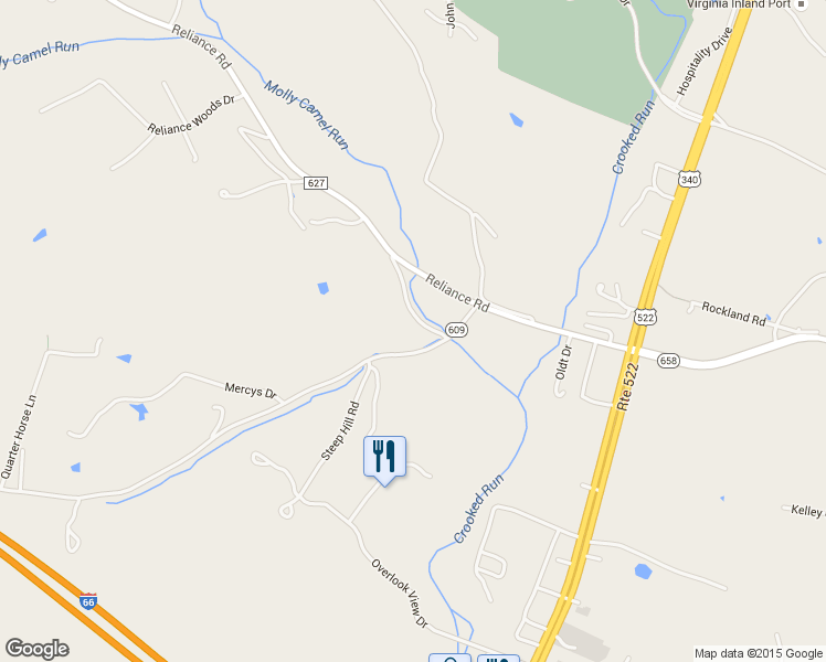 map of restaurants, bars, coffee shops, grocery stores, and more near 37 Molly Campbell Lane in Middletown