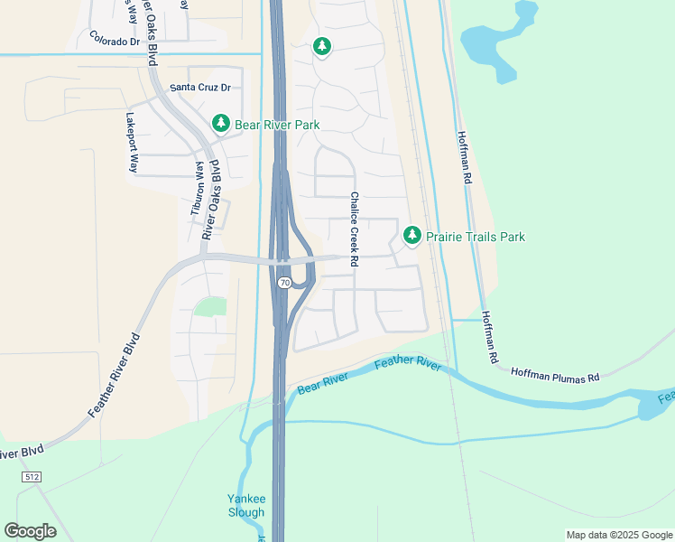 map of restaurants, bars, coffee shops, grocery stores, and more near 760 Chalice Creek Drive in Plumas Lake