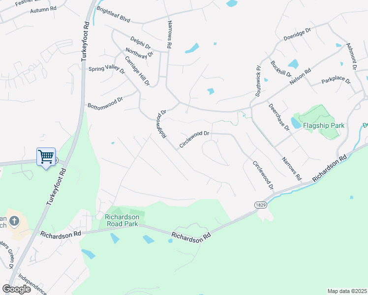 map of restaurants, bars, coffee shops, grocery stores, and more near 4057 Circlewood Drive in Erlanger