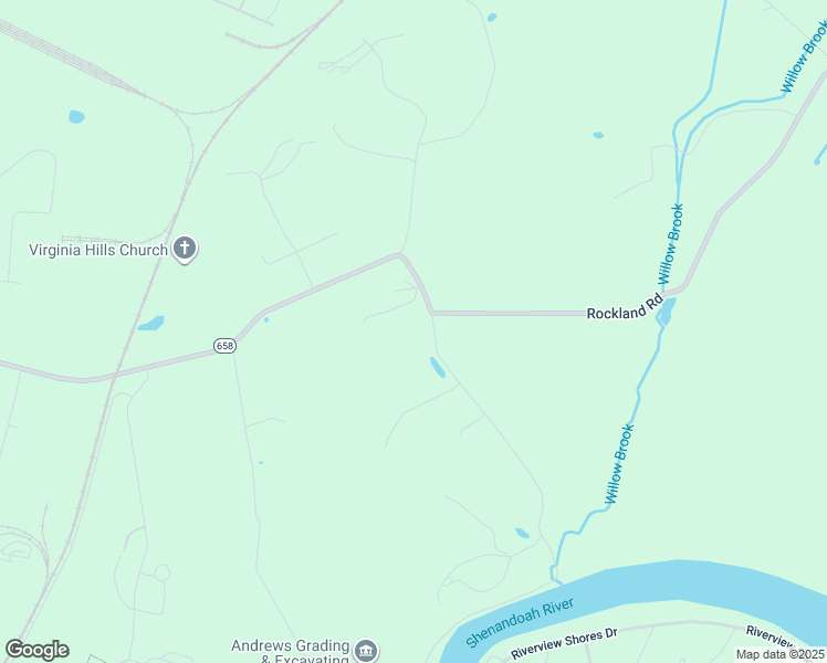 map of restaurants, bars, coffee shops, grocery stores, and more near 36 Bennys Beach Road in Front Royal