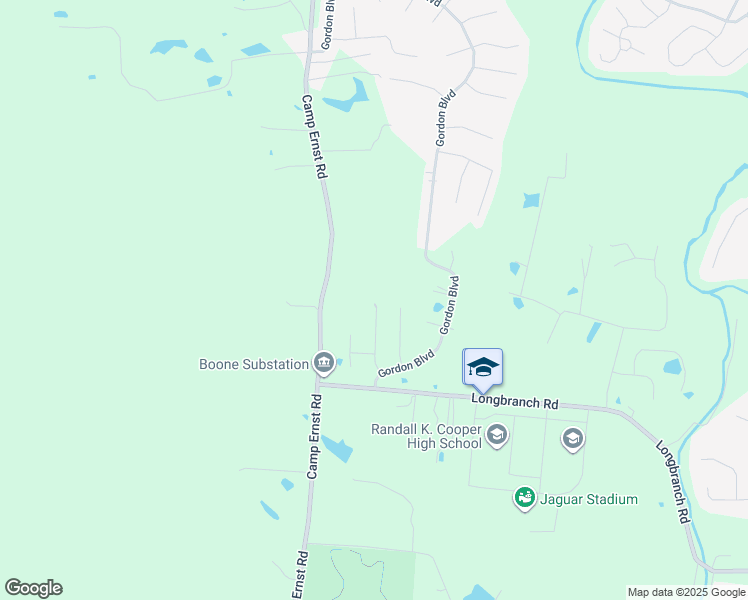 map of restaurants, bars, coffee shops, grocery stores, and more near 8350 Camp Ernst Road in Union