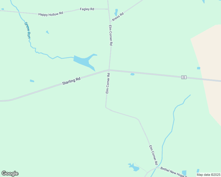 map of restaurants, bars, coffee shops, grocery stores, and more near 12424 Elm Corner Road in Bethel