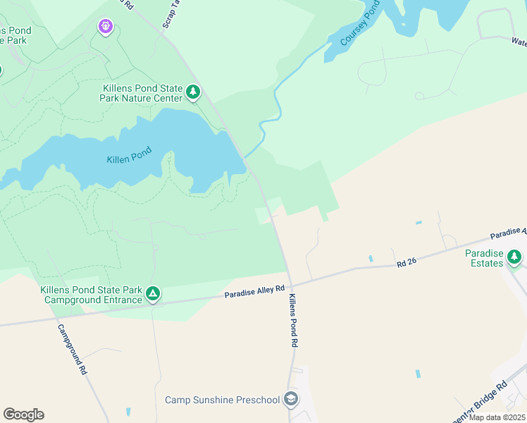 map of restaurants, bars, coffee shops, grocery stores, and more near 3651 Killens Pond Road in Harrington