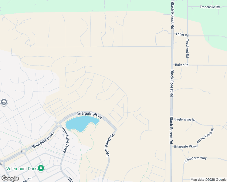 map of restaurants, bars, coffee shops, grocery stores, and more near 6321-6499 Old Ranch Road in Colorado Springs