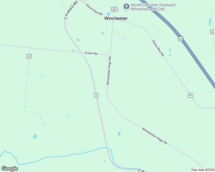 map of restaurants, bars, coffee shops, grocery stores, and more near 155 Winchester-Vega Road in Jackson