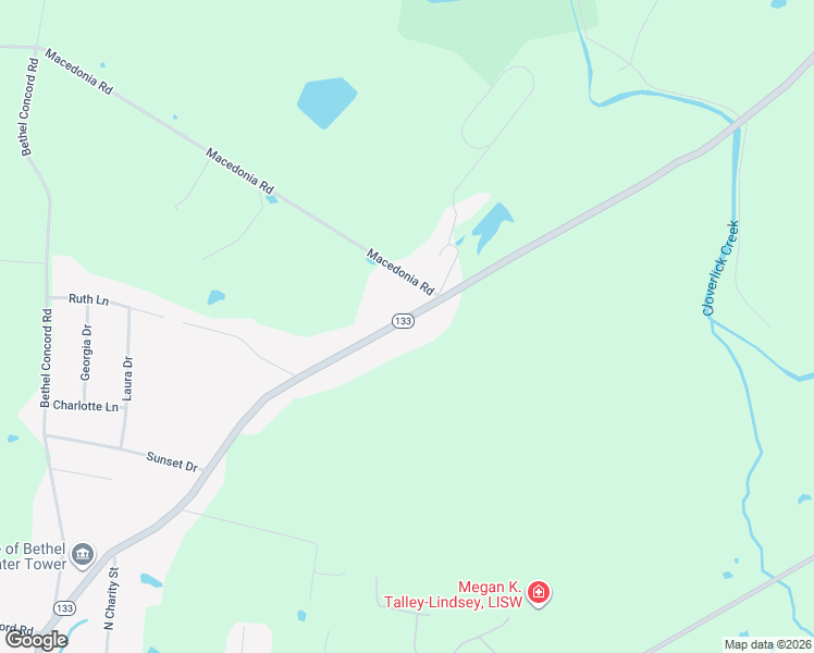 map of restaurants, bars, coffee shops, grocery stores, and more near 2992 Ohio 133 in Bethel