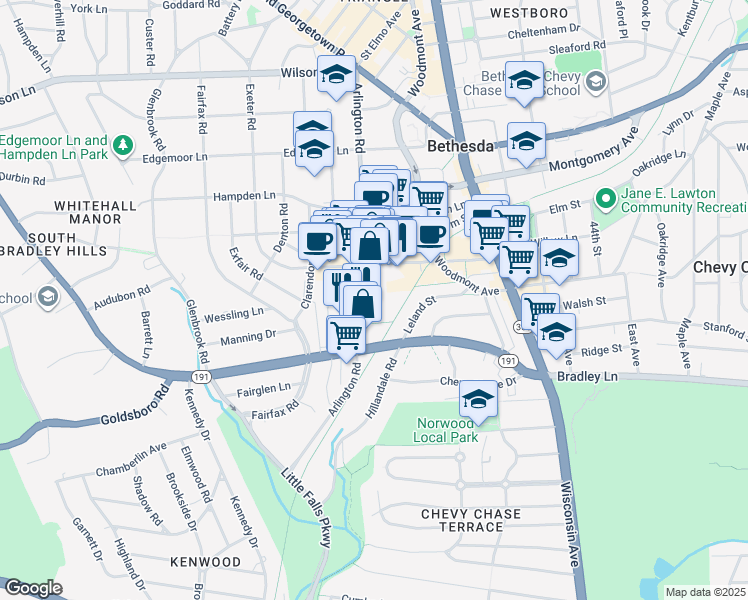 7001 Arlington At Bethesda Apartments Bethesda Md Walk Score