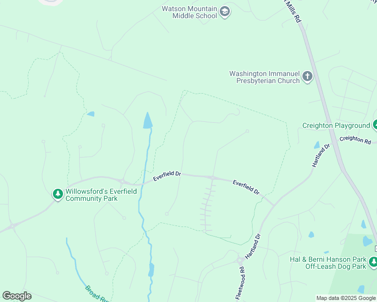 map of restaurants, bars, coffee shops, grocery stores, and more near 22990 Homestead Landing Court in Ashburn