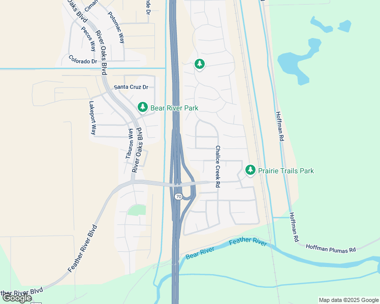 map of restaurants, bars, coffee shops, grocery stores, and more near 2008 Abelia Court in Plumas Lake