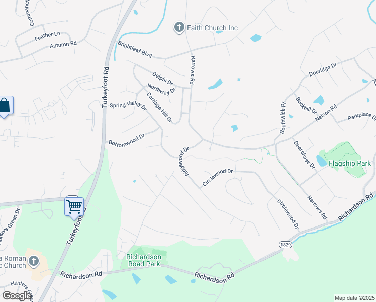 map of restaurants, bars, coffee shops, grocery stores, and more near 112 Ridgewood Drive in Erlanger