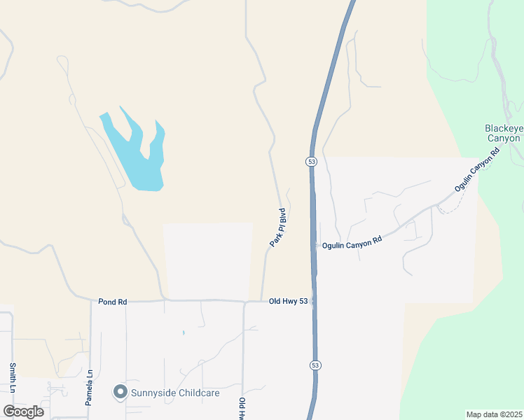 map of restaurants, bars, coffee shops, grocery stores, and more near 2225 Park Place Boulevard in Clearlake