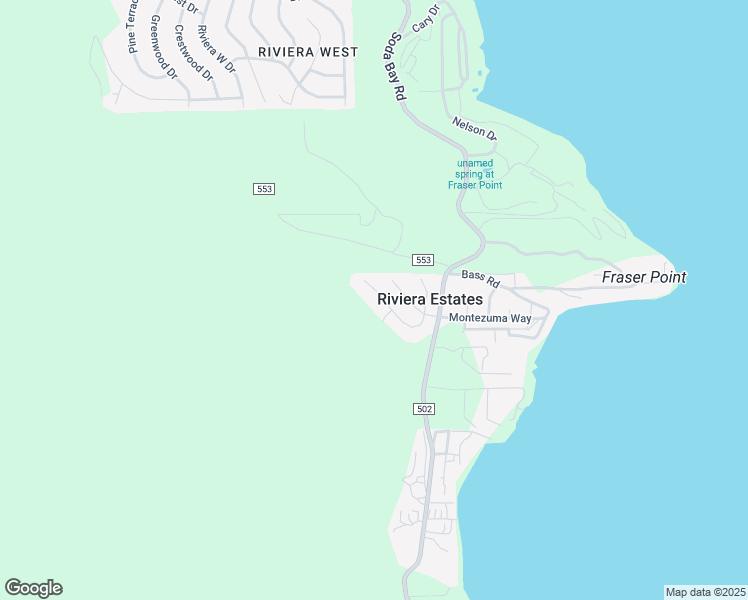 map of restaurants, bars, coffee shops, grocery stores, and more near 4131 Osceola Avenue in Kelseyville