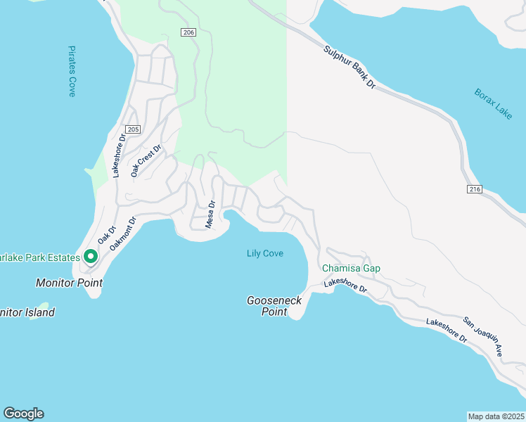 map of restaurants, bars, coffee shops, grocery stores, and more near 11911 Lakeshore Drive in Clearlake