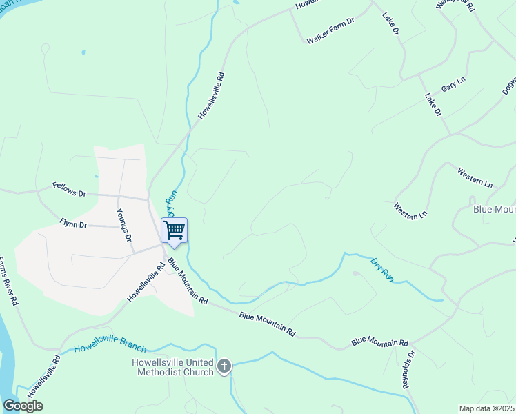 map of restaurants, bars, coffee shops, grocery stores, and more near 703 Kildare Drive in Front Royal
