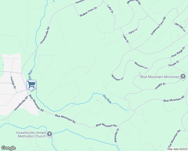 map of restaurants, bars, coffee shops, grocery stores, and more near 29 Erin Court in Front Royal