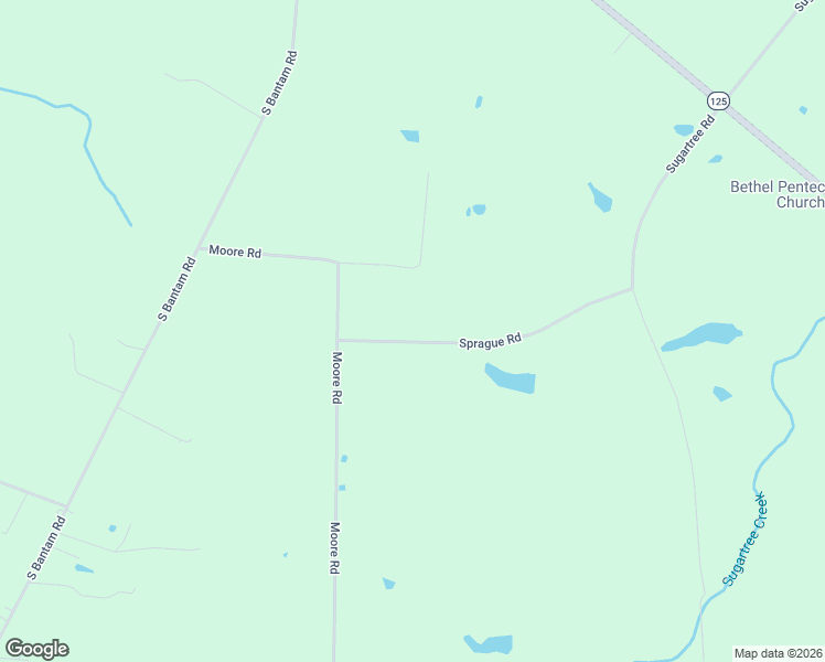 map of restaurants, bars, coffee shops, grocery stores, and more near 2582 Sprague Road in Bethel