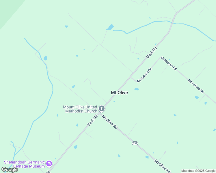 map of restaurants, bars, coffee shops, grocery stores, and more near 12349 Back Road in Toms Brook