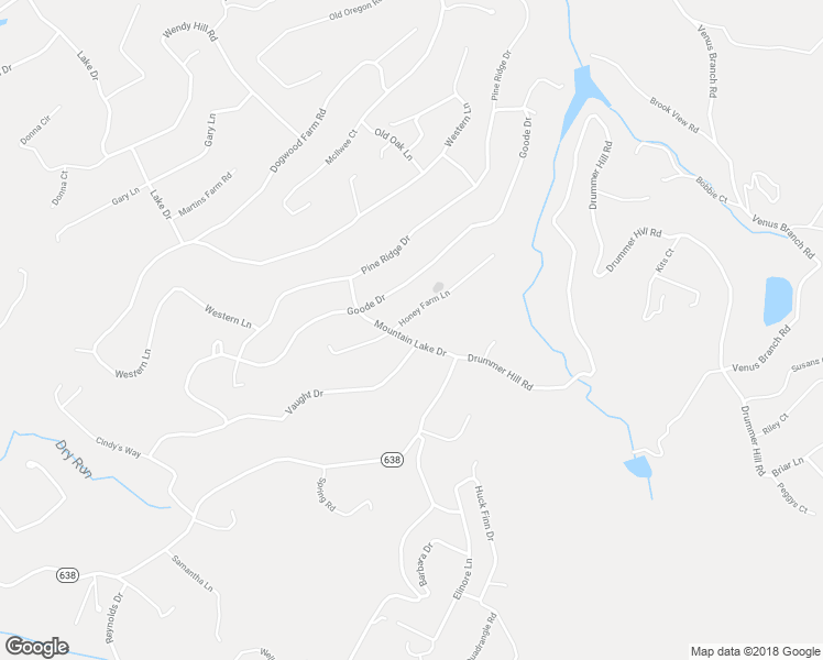 map of restaurants, bars, coffee shops, grocery stores, and more near 290 Mountain Lake Drive in Front Royal