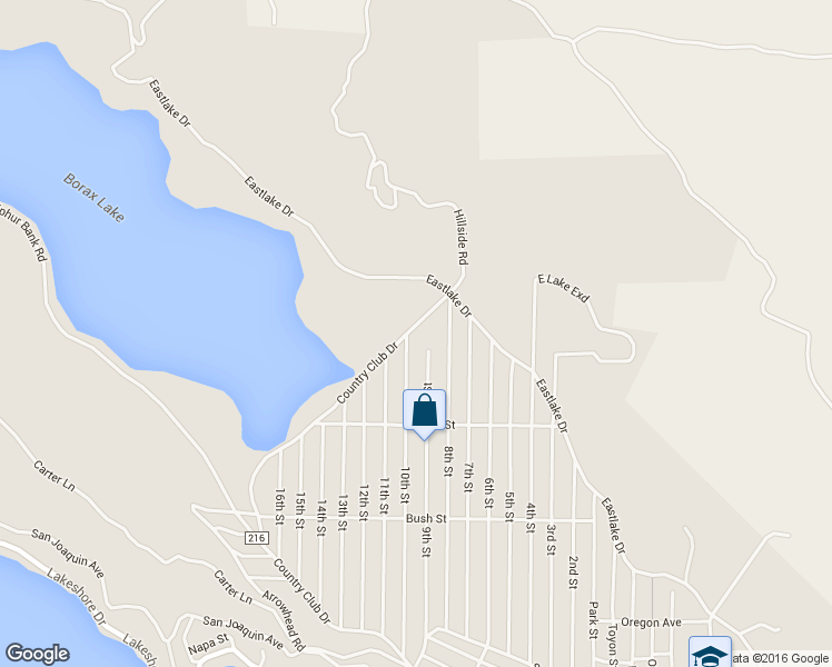 map of restaurants, bars, coffee shops, grocery stores, and more near 2800 Country Club Drive in Clearlake