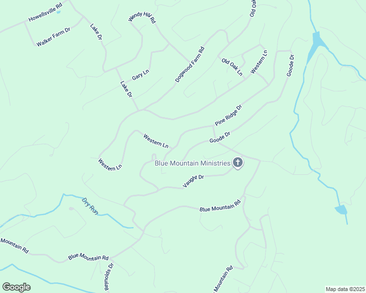 map of restaurants, bars, coffee shops, grocery stores, and more near 421 Goode Drive in Front Royal