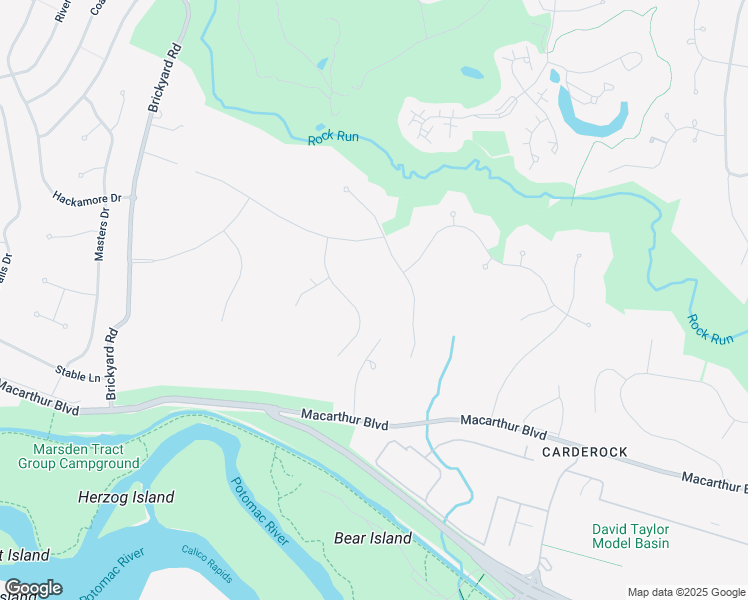map of restaurants, bars, coffee shops, grocery stores, and more near 7201 Loch Edin Court in Rockville