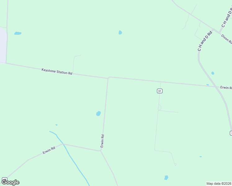 map of restaurants, bars, coffee shops, grocery stores, and more near 1454 Erwin Road in Jackson