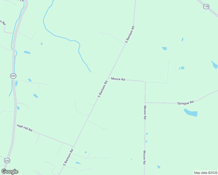 map of restaurants, bars, coffee shops, grocery stores, and more near 2938 South Bantam Road in Bethel