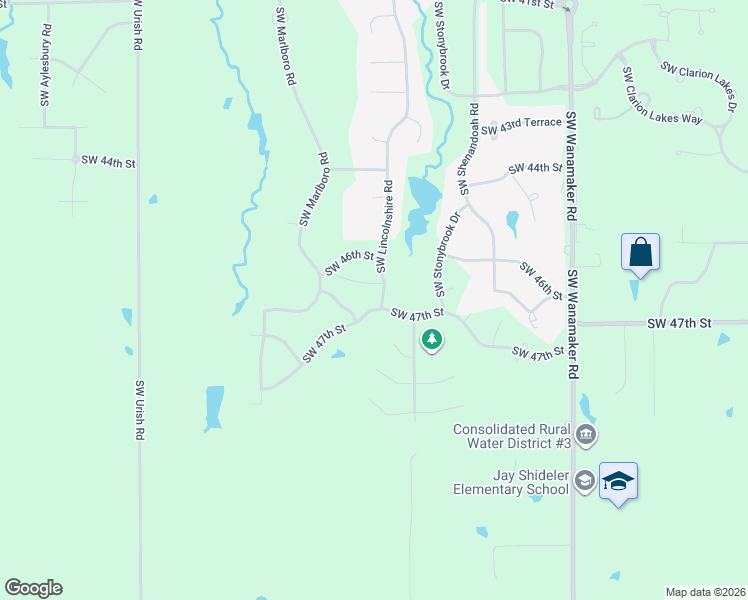 map of restaurants, bars, coffee shops, grocery stores, and more near 4512 SW Lincolnshire Rd in Topeka