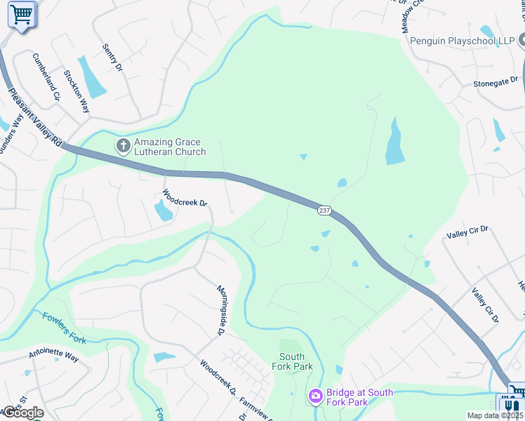 map of restaurants, bars, coffee shops, grocery stores, and more near 8254 Rose Petal Drive in Florence