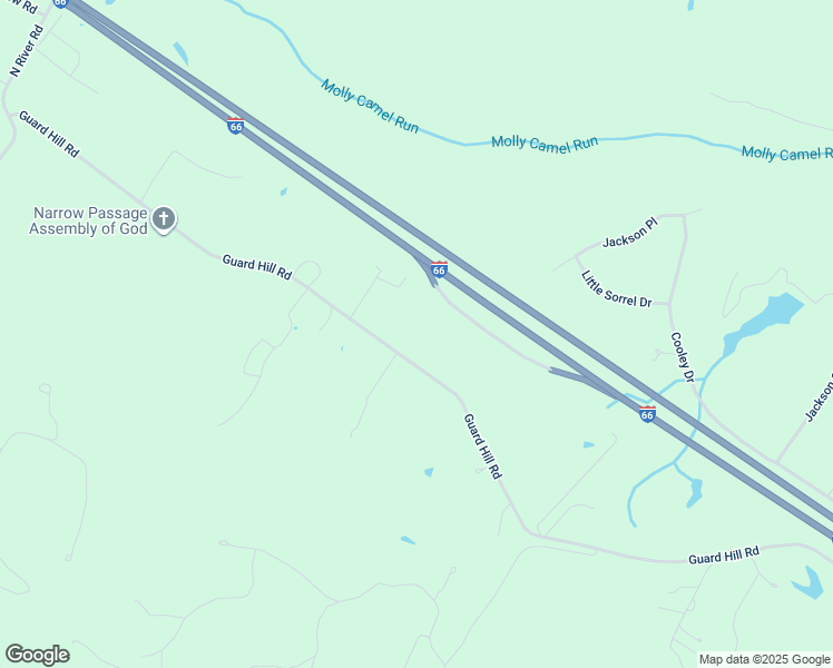 map of restaurants, bars, coffee shops, grocery stores, and more near 933 Guard Hill Road in Middletown
