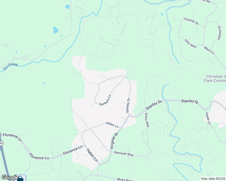 map of restaurants, bars, coffee shops, grocery stores, and more near 6248 Barbara Lane in Auburn