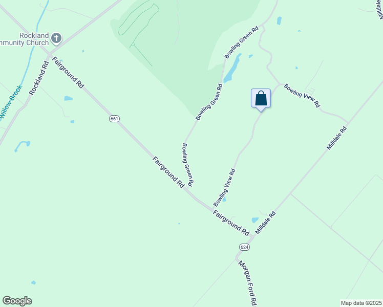 map of restaurants, bars, coffee shops, grocery stores, and more near 148 Bowling Green Road in Front Royal