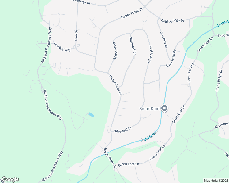 map of restaurants, bars, coffee shops, grocery stores, and more near 5890 Happy Pines Drive in Foresthill