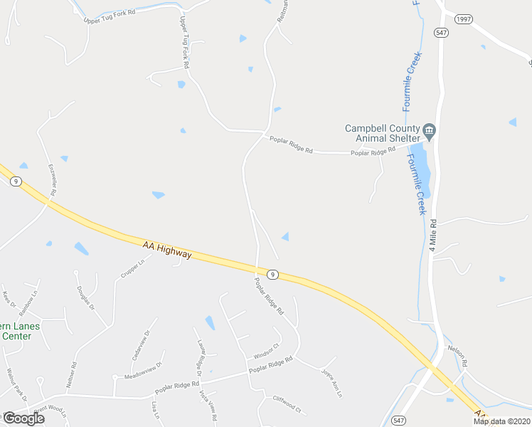 map of restaurants, bars, coffee shops, grocery stores, and more near 1663 Poplar Ridge Rd in Alexandria