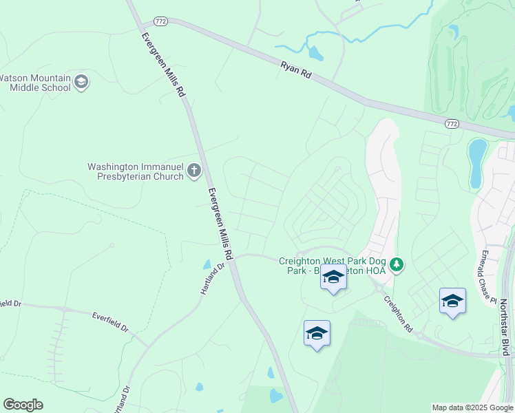 map of restaurants, bars, coffee shops, grocery stores, and more near 41878 Night Nurse Circle in Ashburn